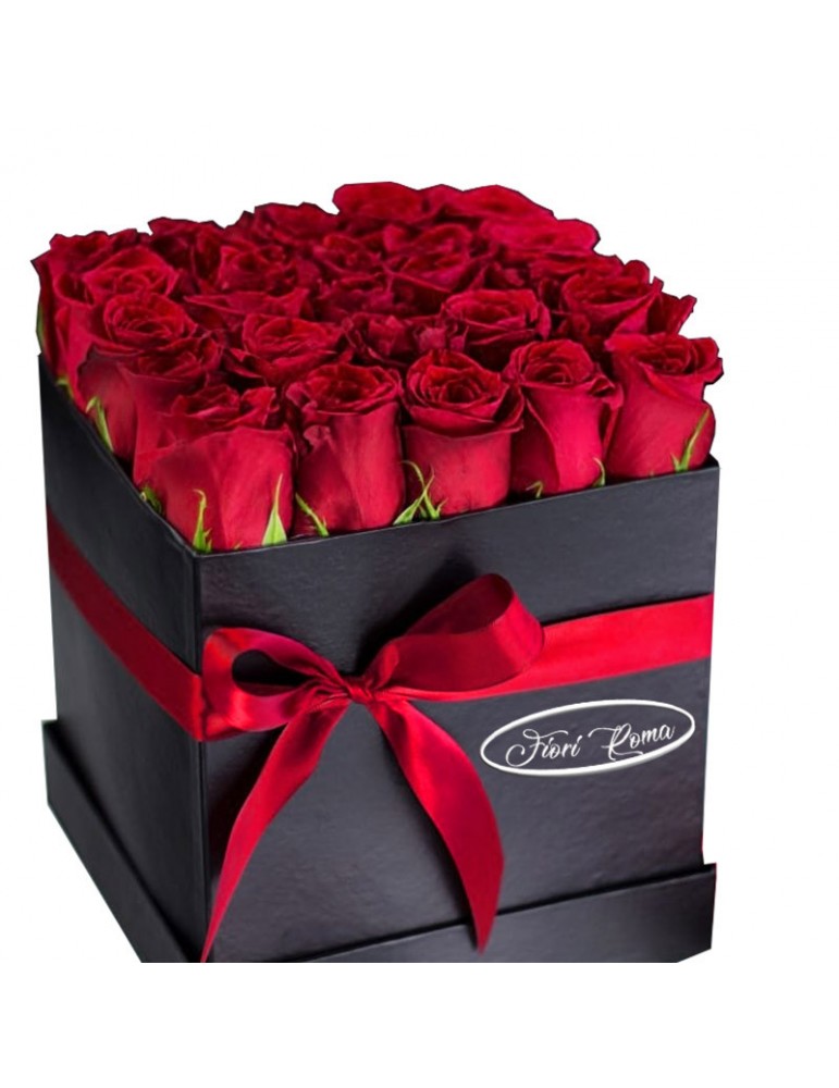 Box 24 Red Roses L