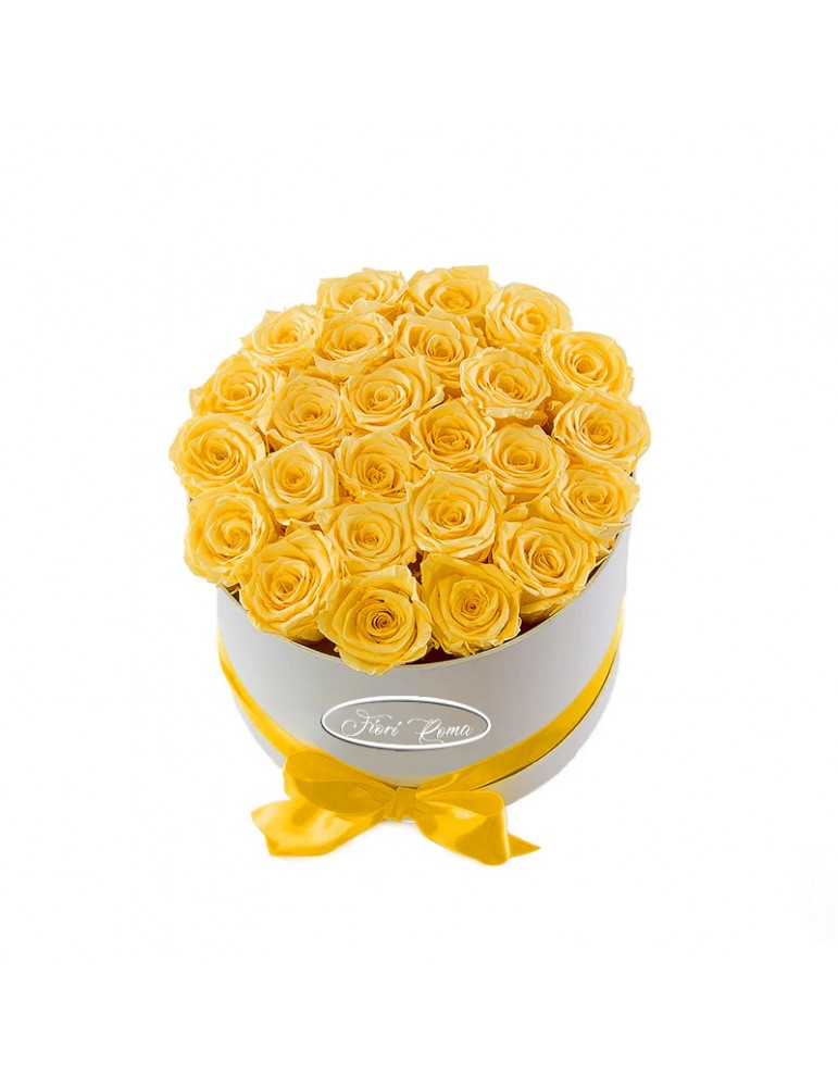 Box of 24 Yellow Roses