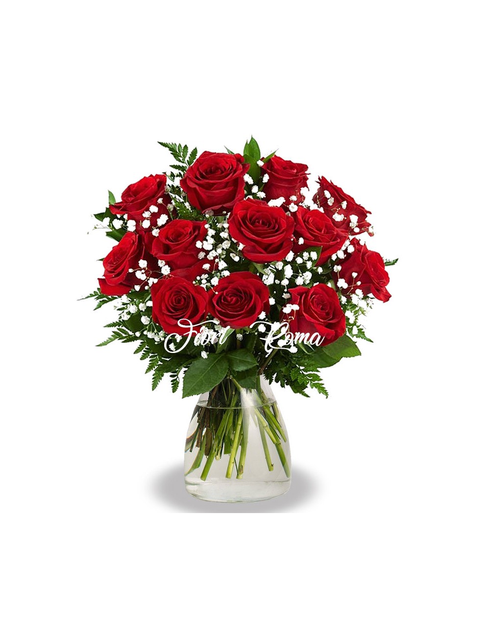 Bouquet di 12 Rose Rosse