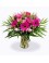Bouquet of gerberas and pink roses